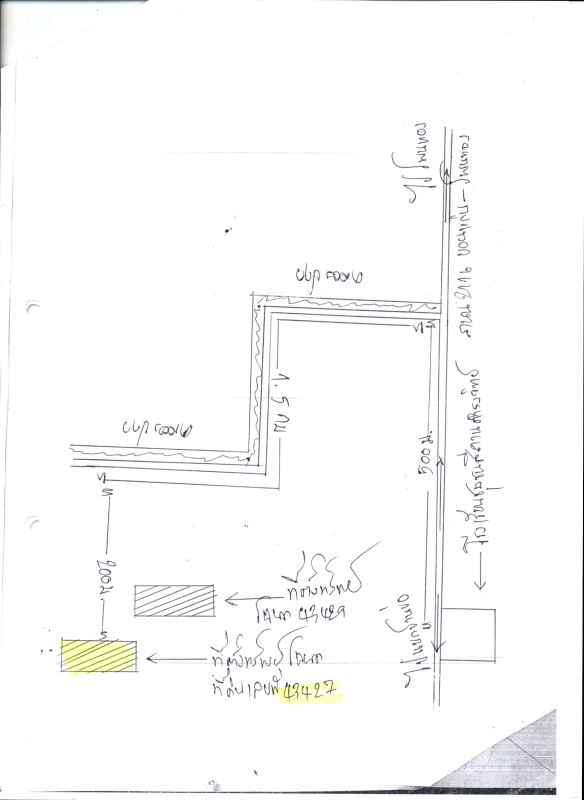 Residential land/lot Kalasin Kamalasai Dong Ling 110000