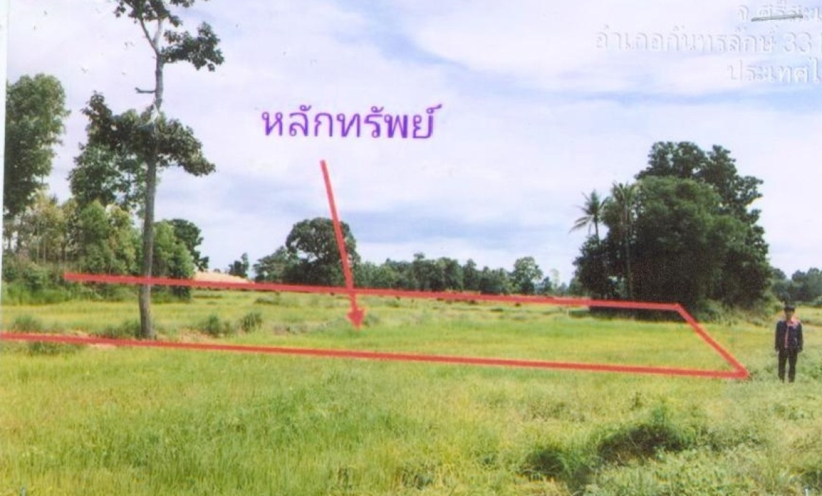 Residential land/lot Si Sa Ket Kantharalak Chan Yai 136400