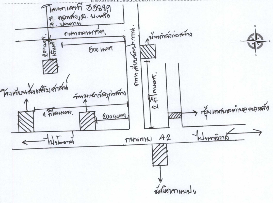 Residential land/lot Pattani Yaring To Lang 27300
