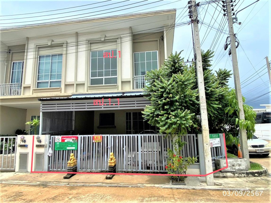 ทาวน์เฮ้าส์ เสนา เวล่า รังสิต - คลอง 1 ปทุมธานี ธัญบุรี ประชาธิปัตย์ 3600000