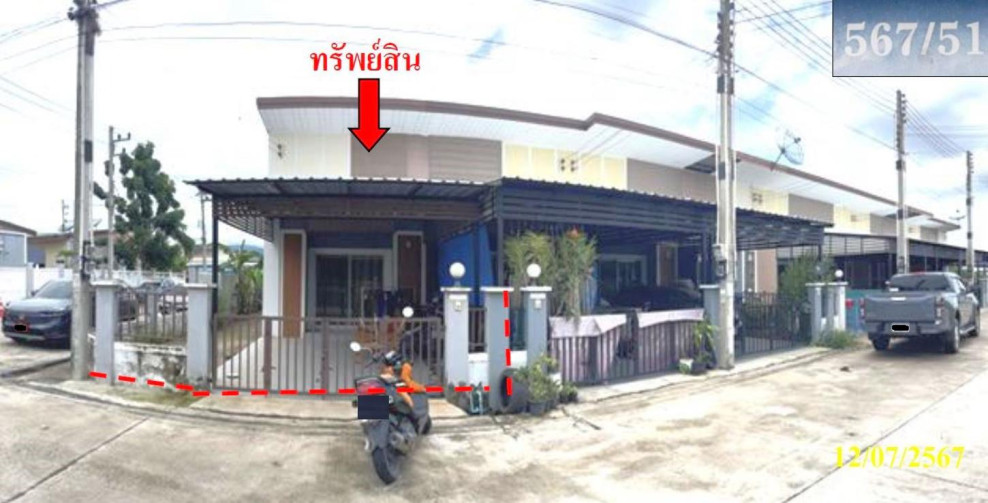 ทาวน์เฮ้าส์ โยทะกา วิลล์ 1 ชลบุรี ศรีราชา เขาคันทรง 1520000