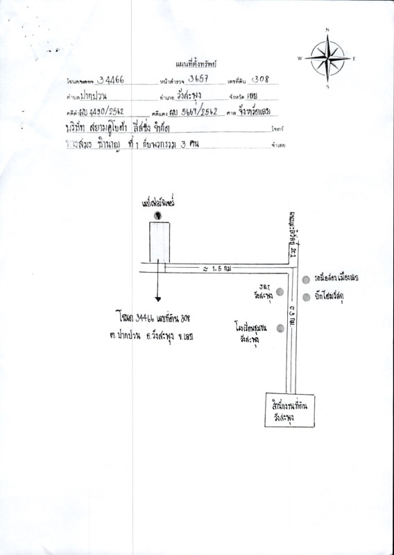 Single house Loei Wang Saphung Pak Puan 3098100
