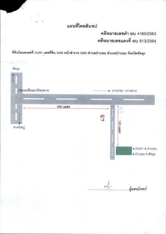 ที่ดินเปล่า พัทลุง ป่าบอน ป่าบอน 204600