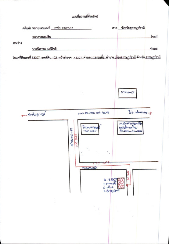 ทาวน์เฮ้าส์ สุราษฎร์ธานี เมืองสุราษฎร์ธานี มะขามเตี้ย 1203000
