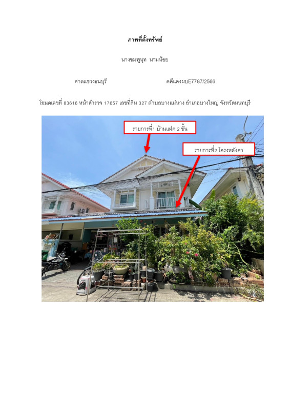 ทาวน์เฮ้าส์ นนทบุรี บางใหญ่ บางแม่นาง 2136906