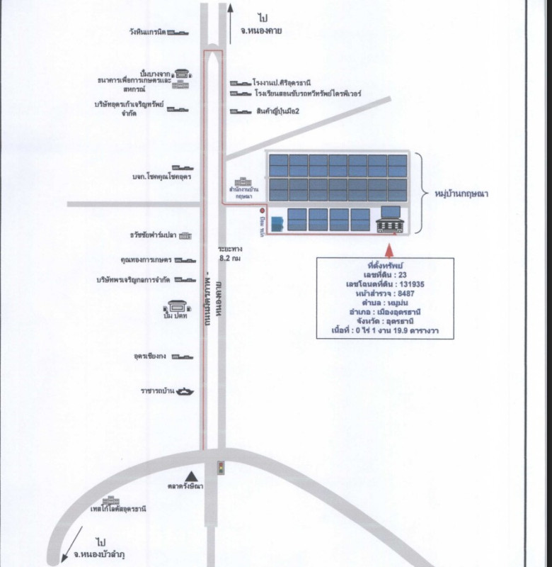 บ้านเดี่ยว อุดรธานี เมืองอุดรธานี หมูม่น 4366000
