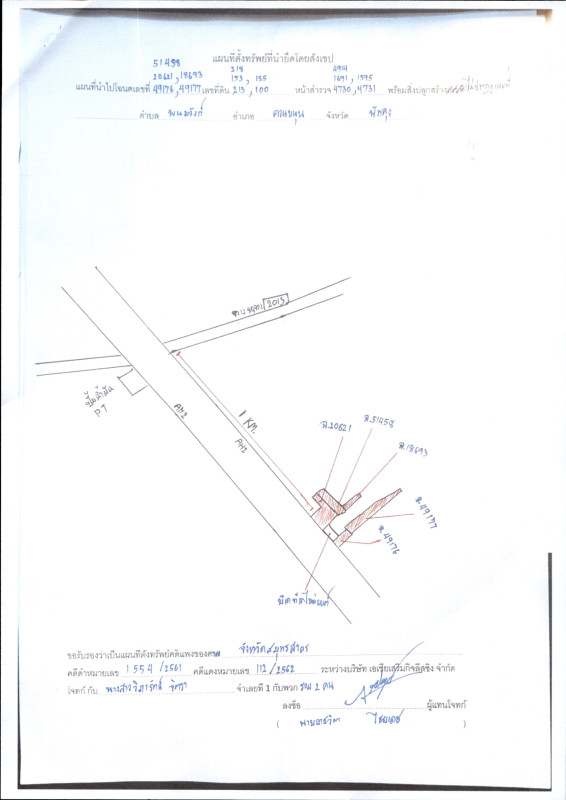 Residential land/lot Phatthalung Khuan Khanun Phanom Wang 741900