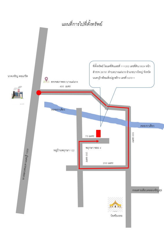 ทาวน์เฮ้าส์ นนทบุรี บางใหญ่ บางแม่นาง 1167420