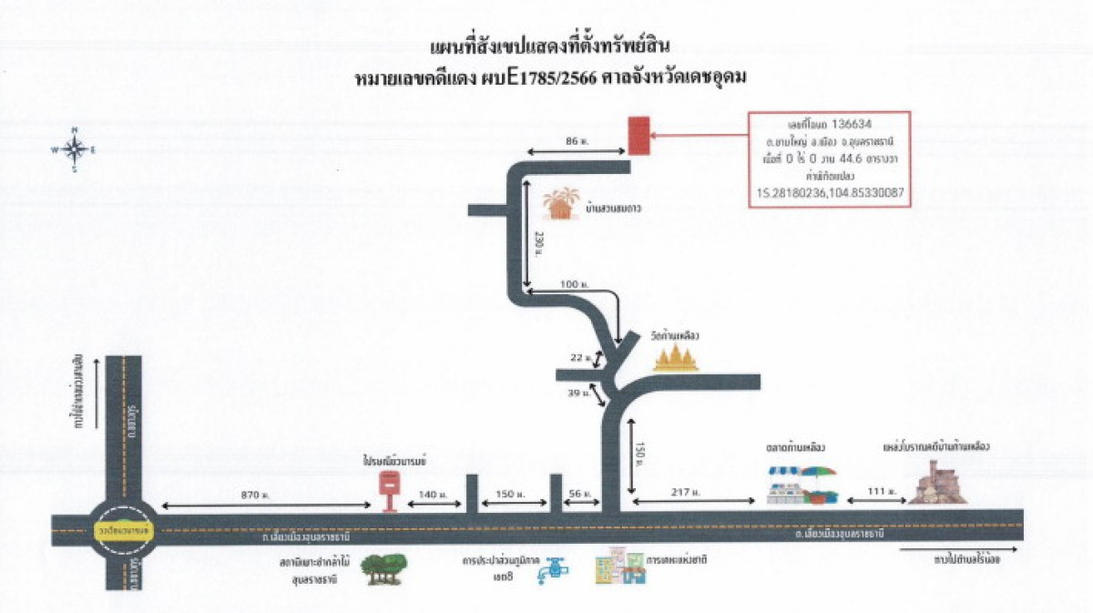 ทาวน์เฮ้าส์ อุบลราชธานี เมืองอุบลราชธานี ขามใหญ่ 263255