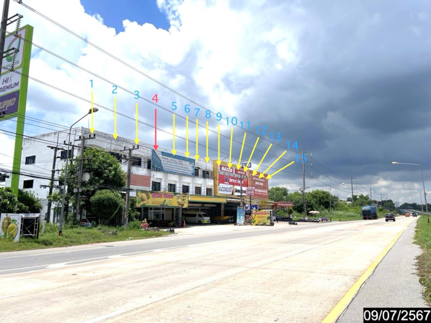 Commercial building Khon Kaen Nam Phong Kut Nam Sai 2300000