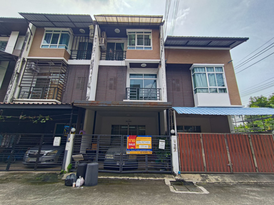ทาวน์เฮ้าส์ โครงการเดอะรูฟ 2 แจ้งวัฒนะ นนทบุรี ปากเกร็ด บางตลาด 3360000