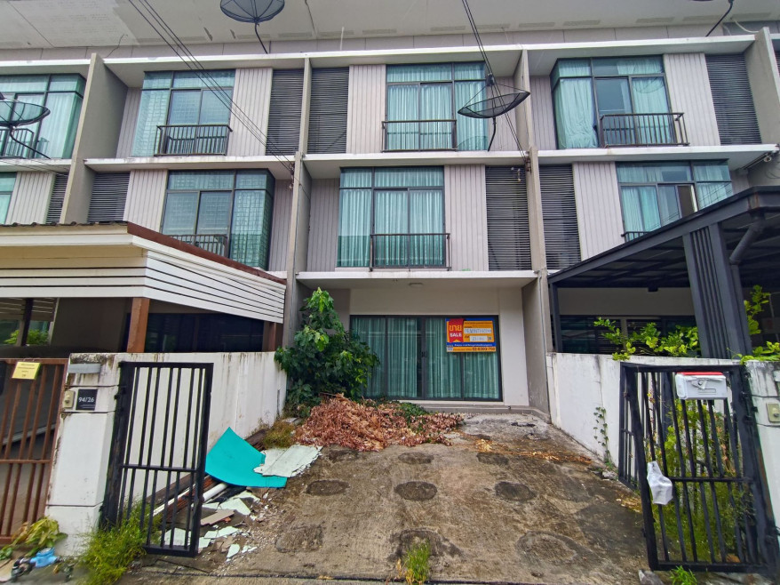 ทาวน์เฮ้าส์ พฤกษาวิลล์ ศรีสมาน นนทบุรี ปากเกร็ด บ้านใหม่ 3885000