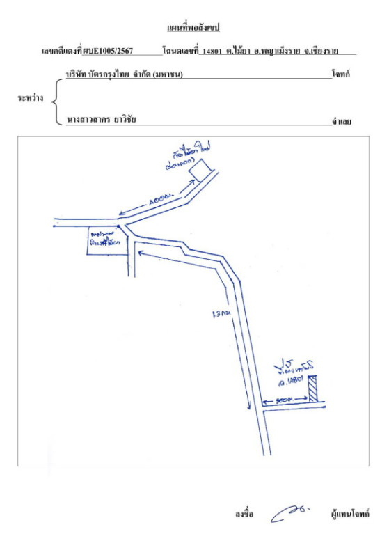 Residential land/lot Chiang Rai Phaya Mengrai Mai Ya 658320
