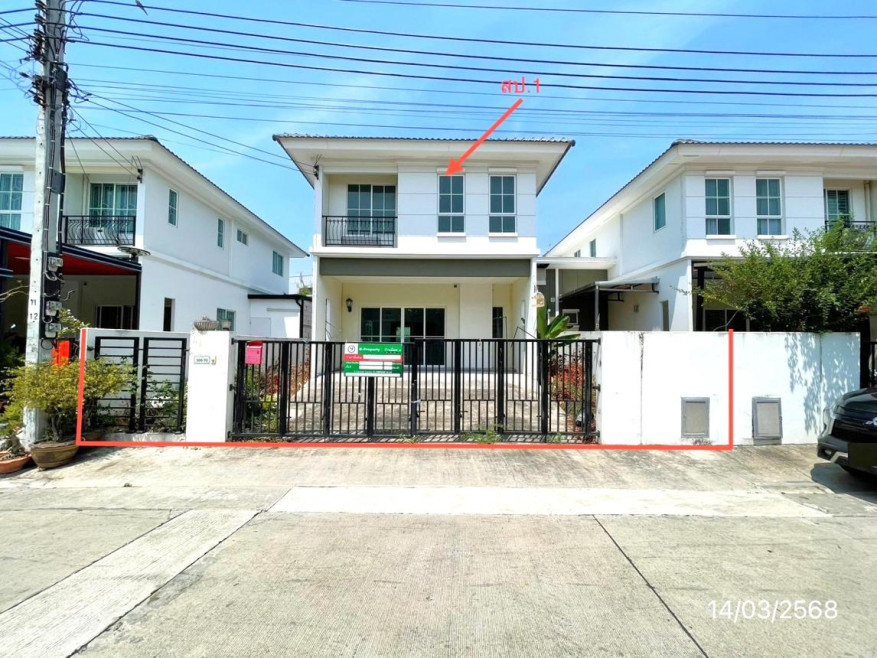 บ้านเดี่ยว บ้านพฤกษา 114/1 เทพารักษ์-เมืองใหม่ฯ โครงการ 1 สมุทรปราการ บางบ่อ บางเพรียง 3550000