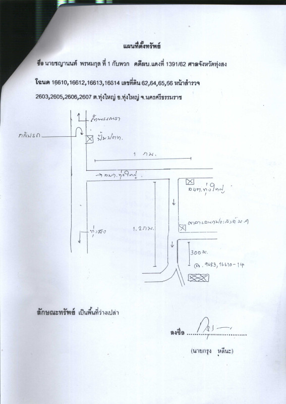 ที่ดินเปล่า นครศรีธรรมราช ทุ่งใหญ่ ทุ่งใหญ่ 906540