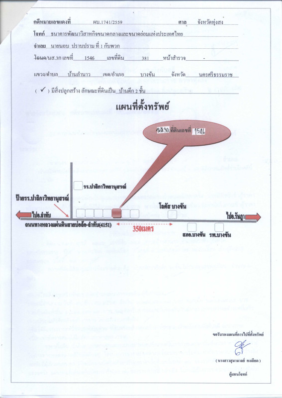 Townhouse Nakhon Si Thammarat Bang Khan Ban Lamnao 2088000