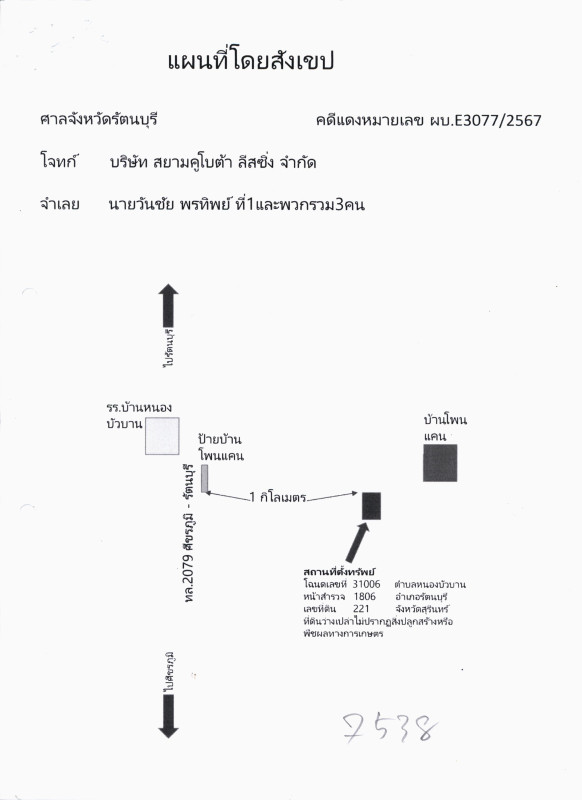ที่ดินเปล่า สุรินทร์ รัตนบุรี หนองบัวบาน 275080