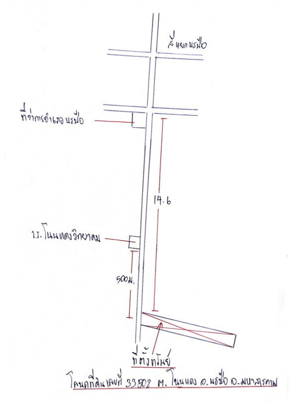 Single house Maha Sarakham Borabue Non Daeng 2516000