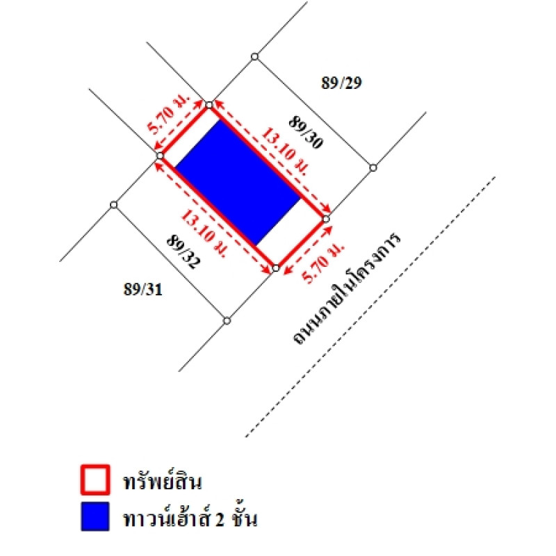 Townhouse Pathum Thani Mueang Pathum Thani Bang Kadi 1668100