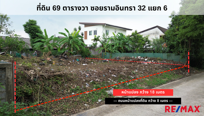 Residential land/lot Bangkok Lat Phrao Chorakhe Bua 5865000