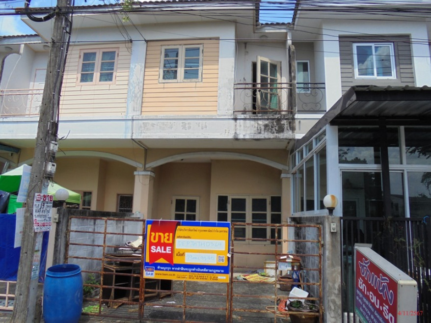 ทาวน์เฮ้าส์ โครงการสวัสดี ปทุมธานี ลำลูกกา ลาดสวาย 1418000