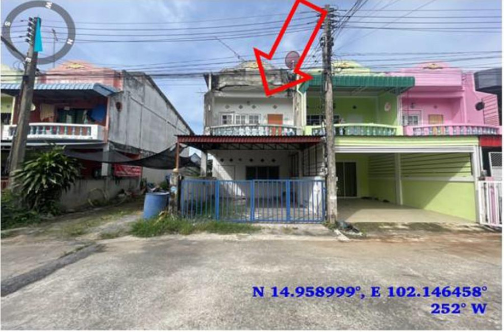 ทาวน์เฮ้าส์ พาราไดซ์ซิตี้3 นครราชสีมา เมืองนครราชสีมา หัวทะเล 1250000