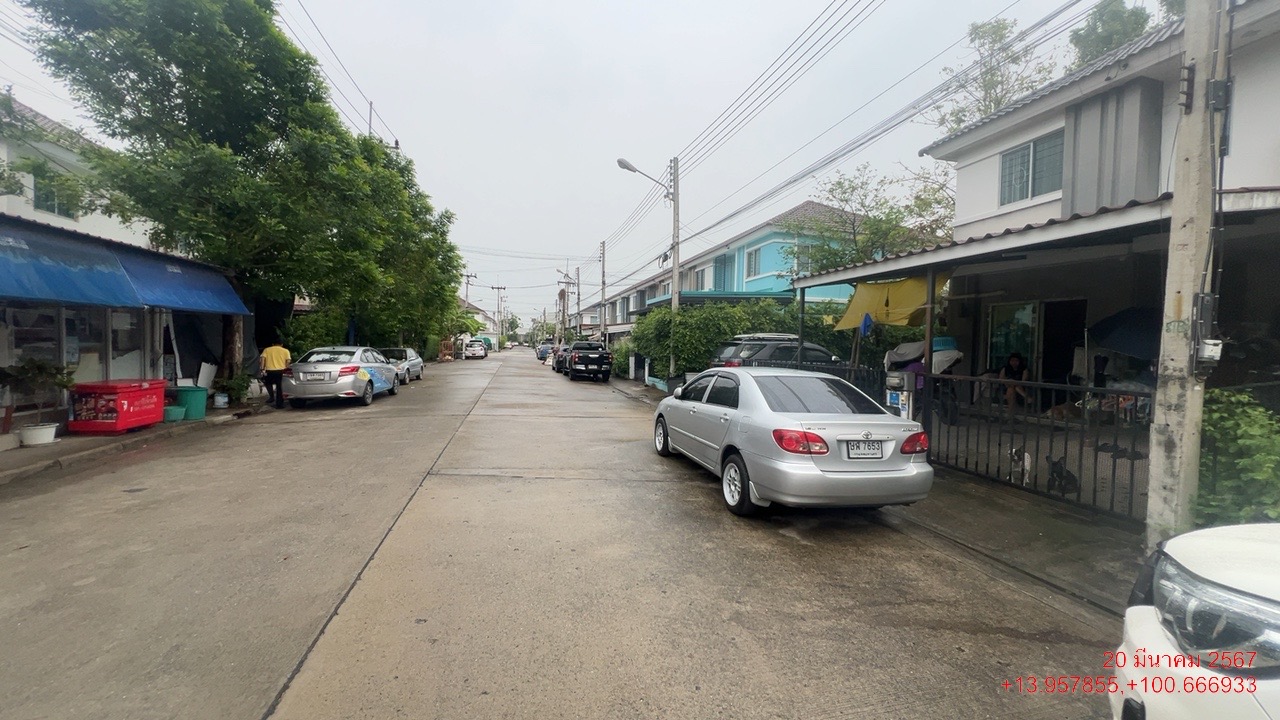 ทาวน์เฮ้าส์ บ้านพฤกษา 92 รังสิต-นครนายก ปทุมธานี ลำลูกกา ลาดสวาย 1680000