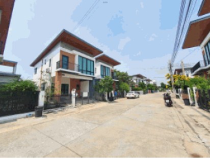 บ้านเดี่ยว สุขสำราญ คาแนล ประชาอุทิศ 90 สมุทรปราการ พระสมุทรเจดีย์ บ้านคลองสวน 2590000