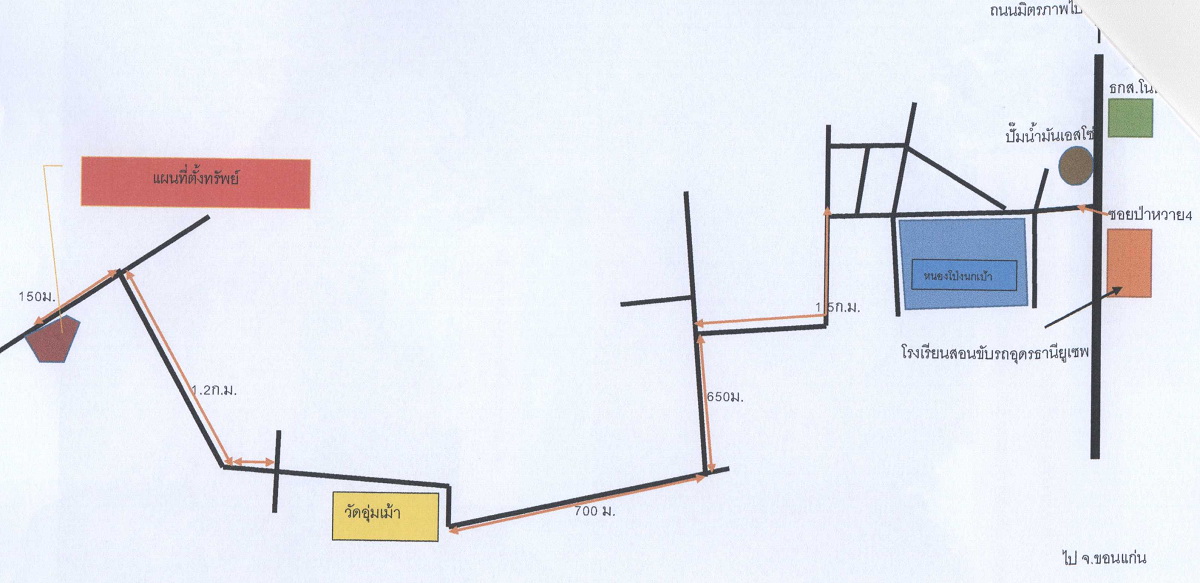Residential land/lot Udon Thani Mueang Udon Thani Mak Khaeng 758100