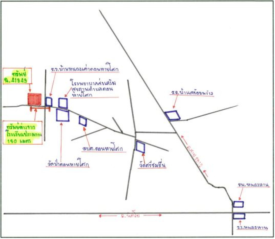 บ้านเดี่ยว อุดรธานี หนองหาน ดอนหายโศก 501000