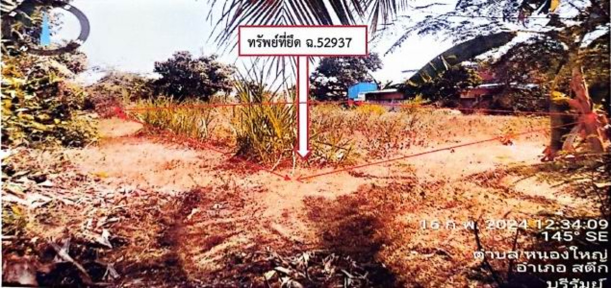 Residential land/lot Buri Ram Satuek Nong Yai 21120