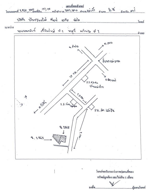 Residential land/lot Phrae Wang Chin Mae Koeng 473400