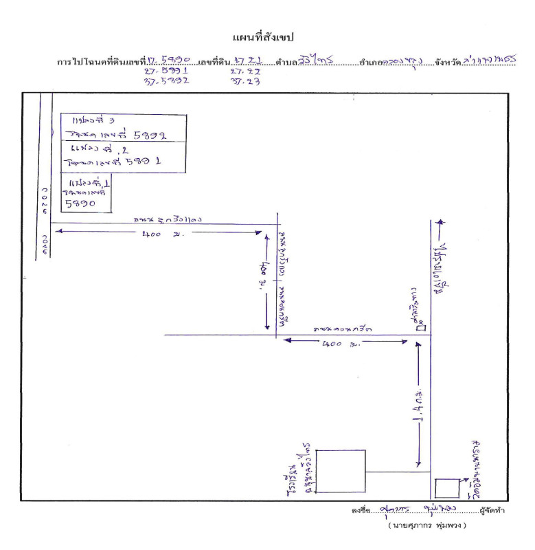 Residential land/lot Kamphaeng Phet Khlong Khlung Wang Sai 1240590