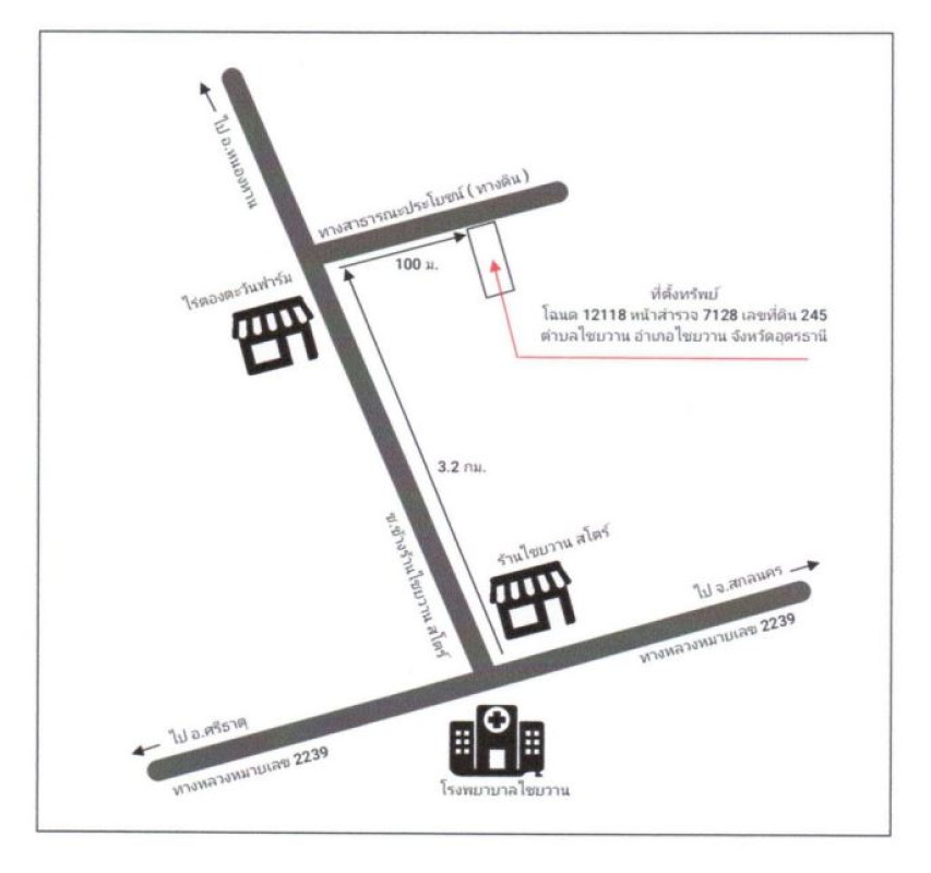 ที่ดินเปล่า อุดรธานี ไชยวาน ไชยวาน 642575