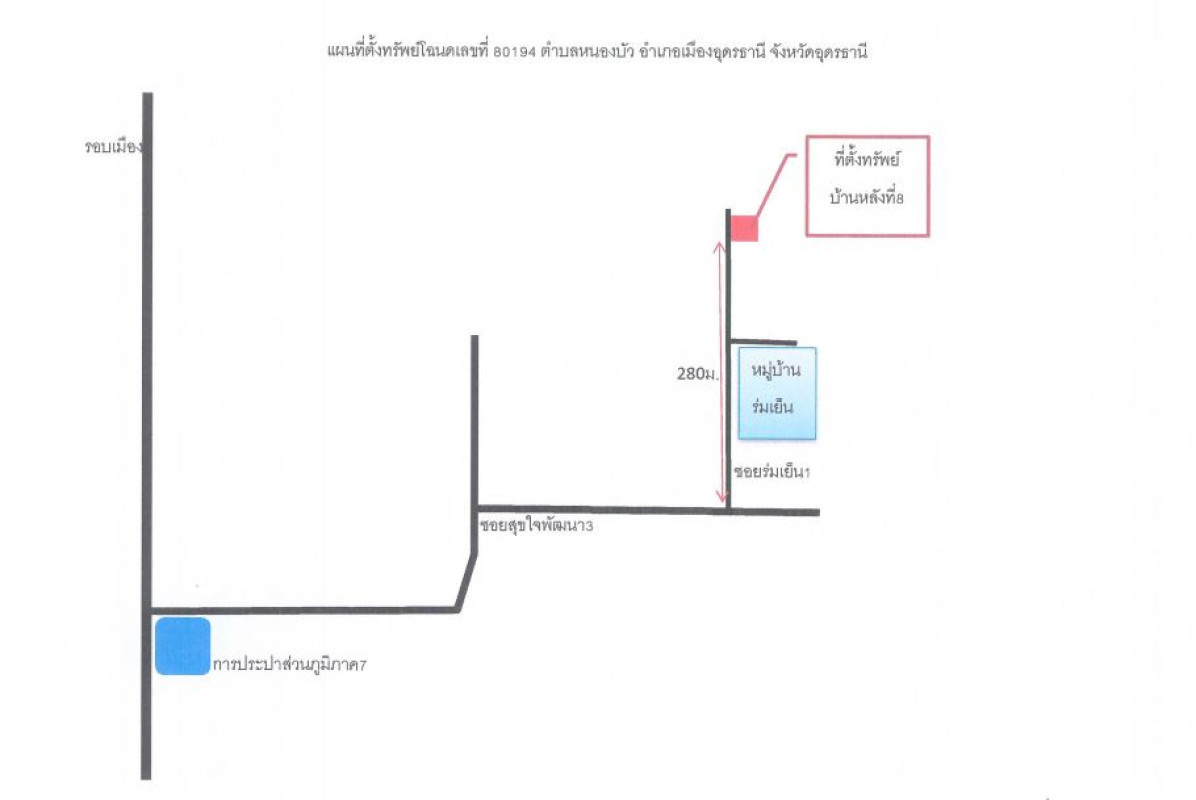 บ้านเดี่ยว อุดรธานี เมืองอุดรธานี หนองบัว 1797680