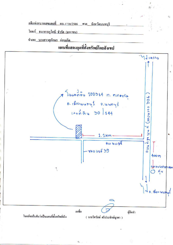 ทาวน์เฮ้าส์ นนทบุรี เมืองนนทบุรี ตลาดขวัญ 2748000
