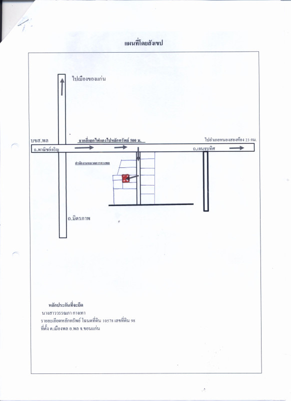 ที่ดินเปล่า ขอนแก่น พล เมืองพล 51400