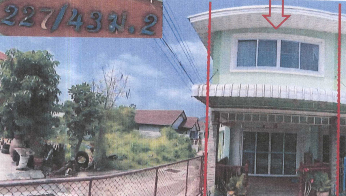 Townhouse Chon Buri Si Racha Surasak 1363273