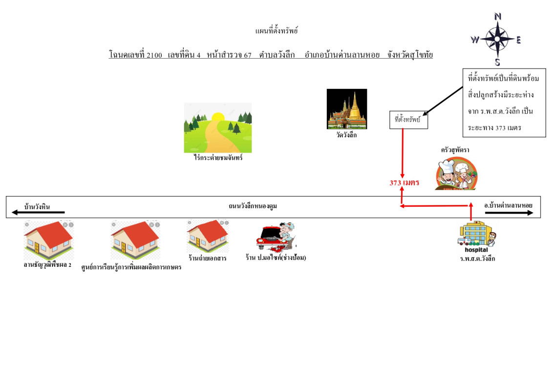 Single house Sukhothai Ban Dan Lan Hoi Wang Luek 967340