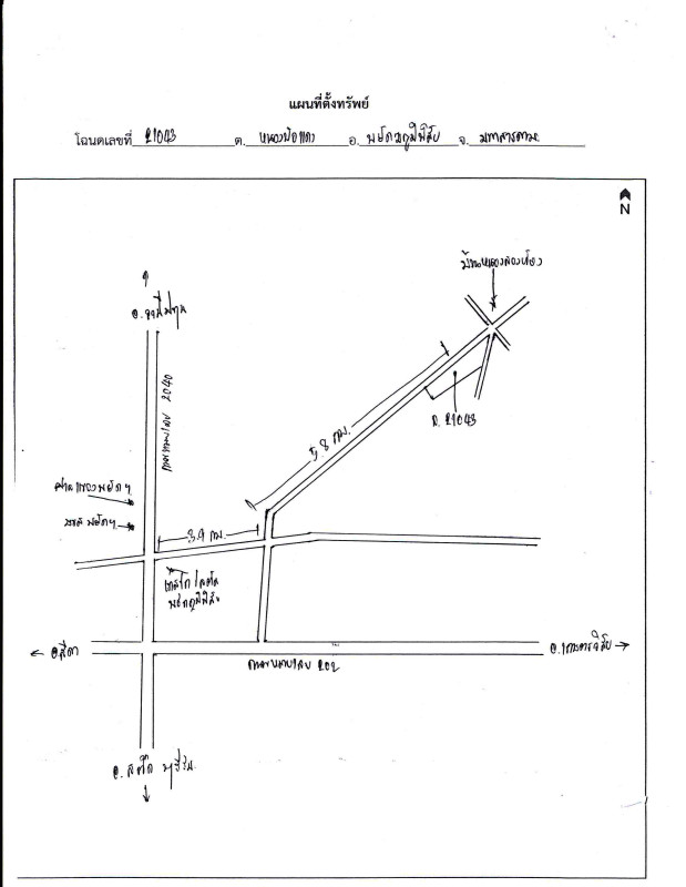 Residential land/lot Maha Sarakham Phayakkhaphum Phisai Nong Bua Kaeo 1272000