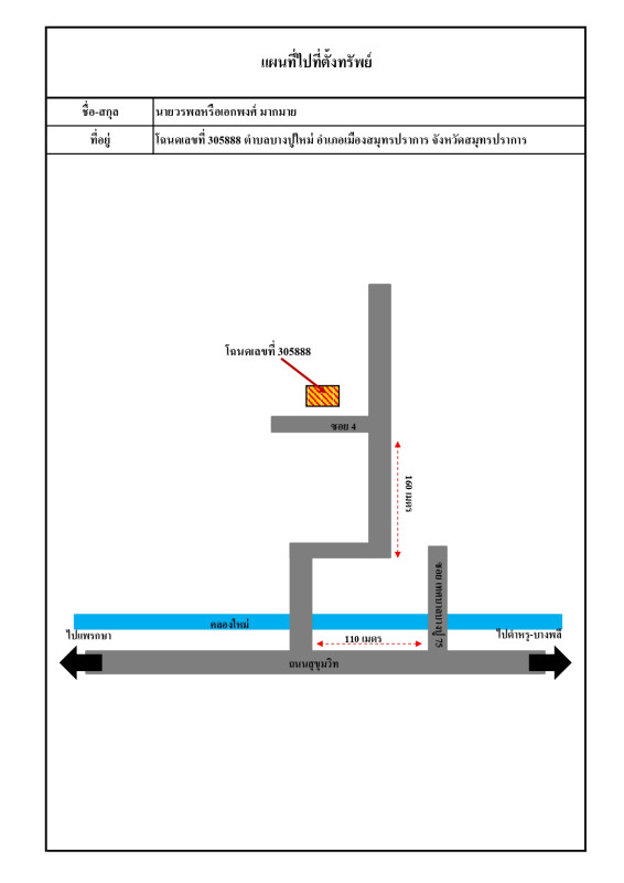 Townhouse Samut Prakan Mueang Samut Prakan Bang Pu Mai 1266485