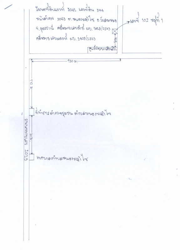 บ้านเดี่ยว อุดรธานี วังสามหมอ หนองหญ้าไซ 698760
