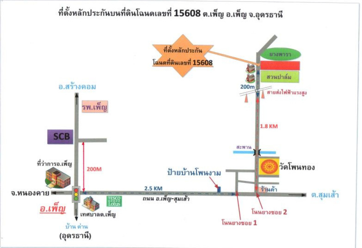 บ้านเดี่ยว อุดรธานี เพ็ญ เพ็ญ 2398700