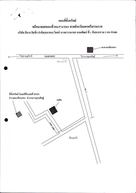 ที่ดินเปล่า สุราษฎร์ธานี กาญจนดิษฐ์ ทุ่งกง 219200