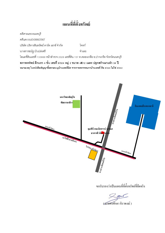 ทาวน์เฮ้าส์ นนทบุรี ปากเกร็ด คลองเกลือ 2345400