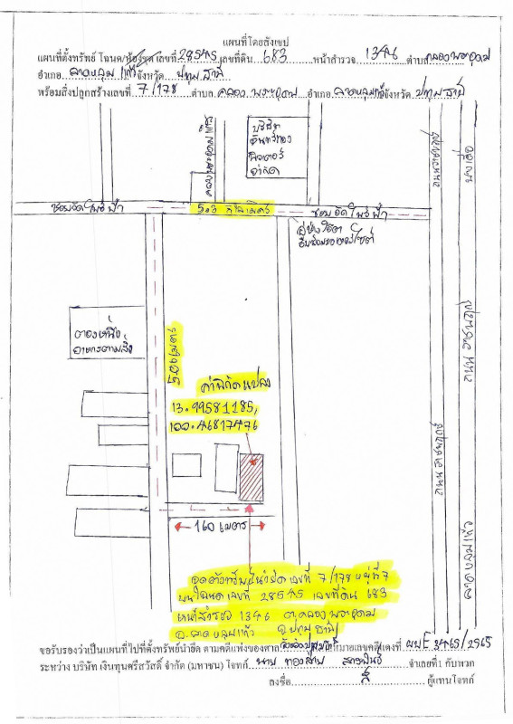 Townhouse Pathum Thani Lat Lum Kaeo Khlong Phra Udom 1357425