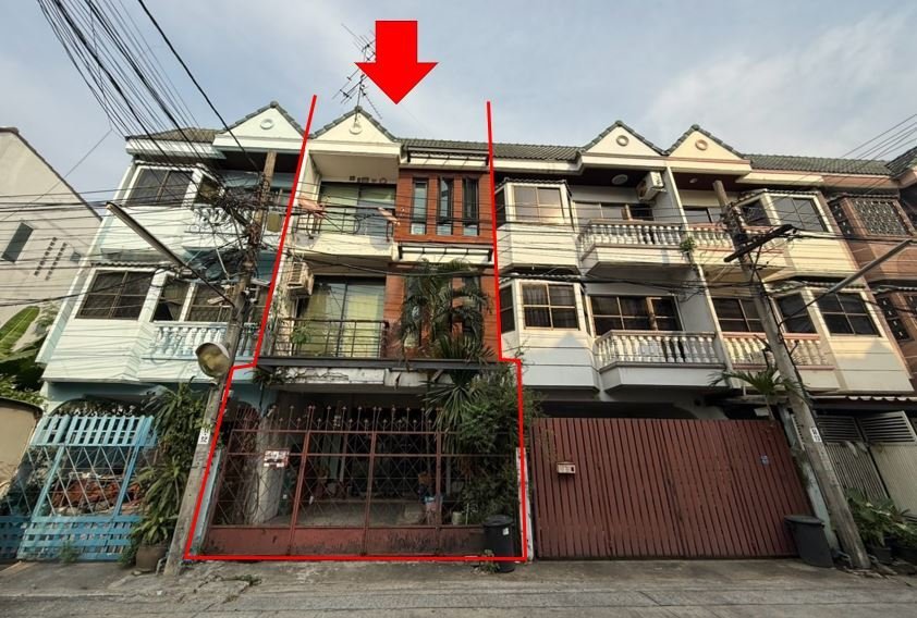 ทาวน์เฮ้าส์ จริงใจวิลเลจ นนทบุรี เมืองนนทบุรี ตลาดขวัญ 3000000