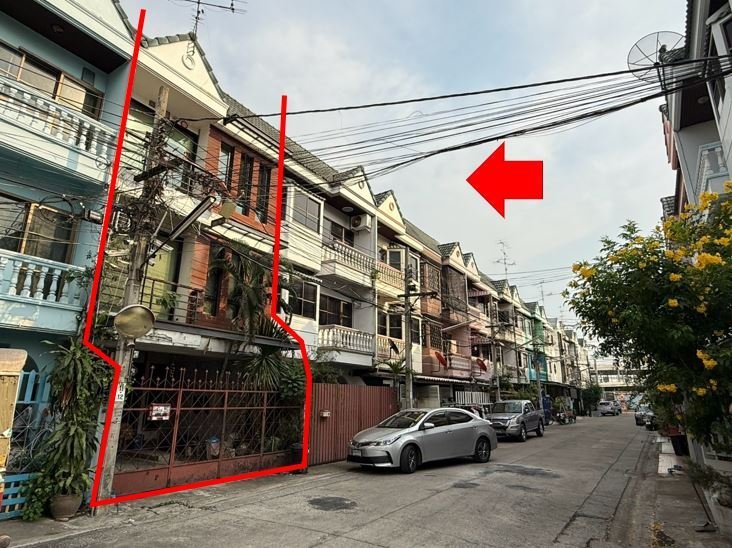 ทาวน์เฮ้าส์ จริงใจวิลเลจ นนทบุรี เมืองนนทบุรี ตลาดขวัญ 3000000