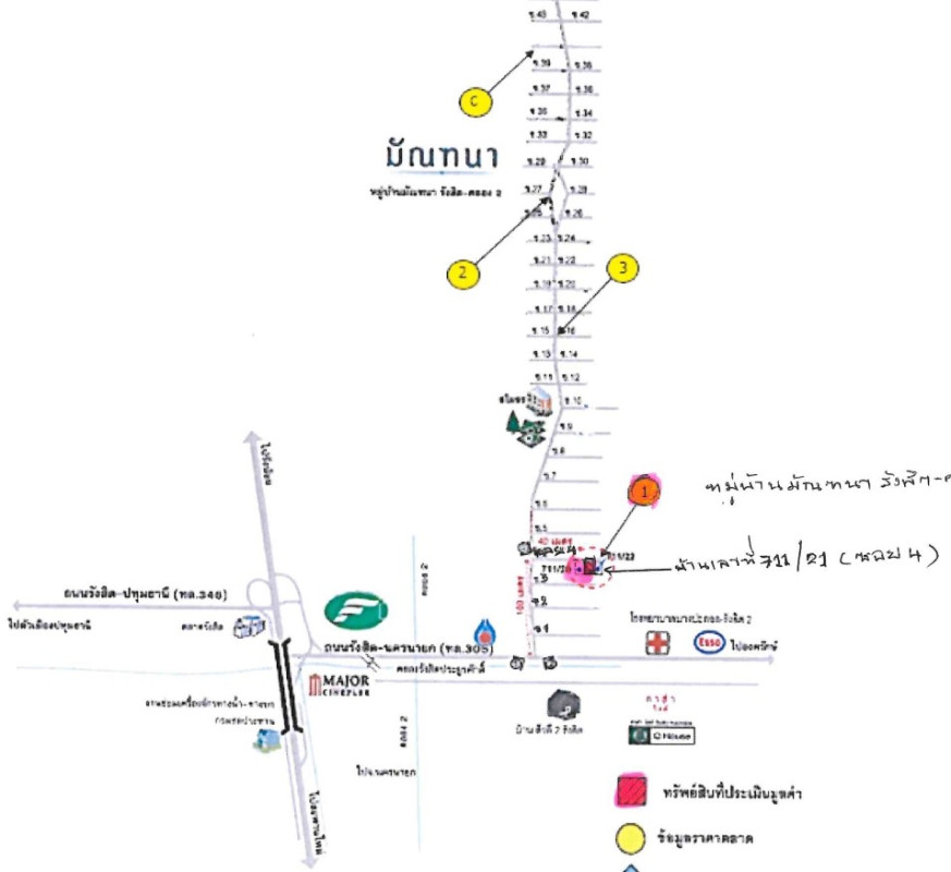 บ้านเดี่ยว ปทุมธานี ธัญบุรี ประชาธิปัตย์ 4841227