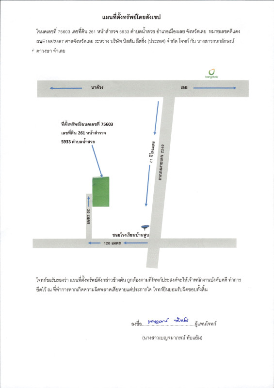 ที่ดินเปล่า เลย เมืองเลย น้ำสวย 14070